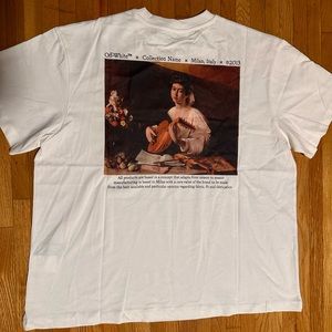 Off-White Mens Oversized T-shirt White Mens Medium Oversized fits like Large